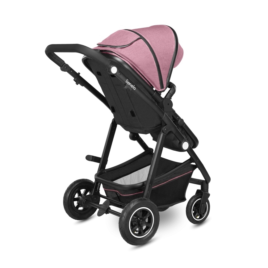 Lionelo - Carrinho combinável 2 em 1 AMBER Rosa