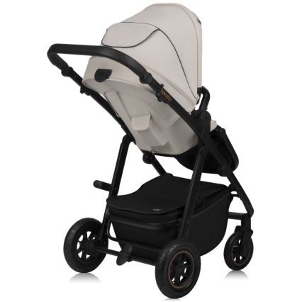 Lionelo - Carrinho de bebé combinado 2 em 1 AMBER PLUS Areia