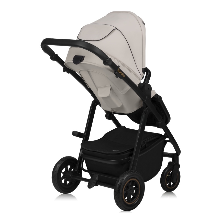 Lionelo - Carrinho de bebé combinado 2 em 1 AMBER PLUS Areia