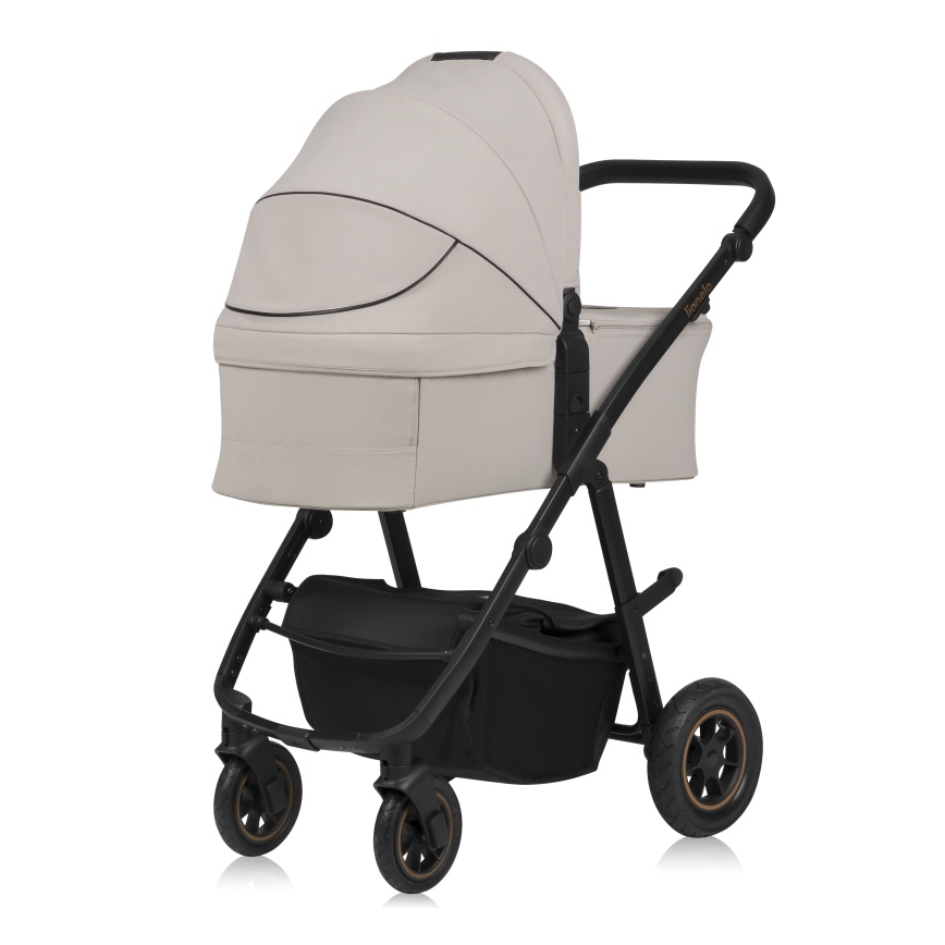 Lionelo - Carrinho de bebé combinado 2 em 1 AMBER PLUS Areia