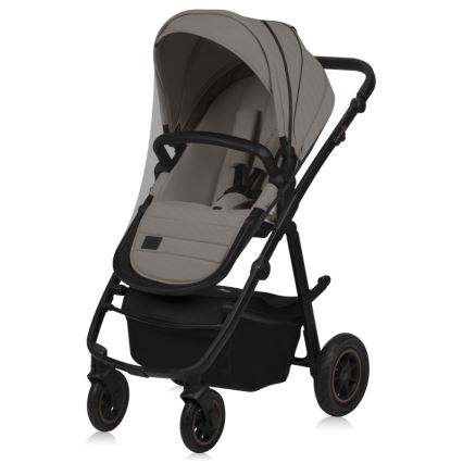 Lionelo - Carrinho de bebé combinado 2 em 1 AMBER PLUS Areia
