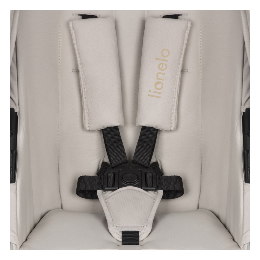 Lionelo - Carrinho de bebé combinado 2 em 1 AMBER PLUS Areia