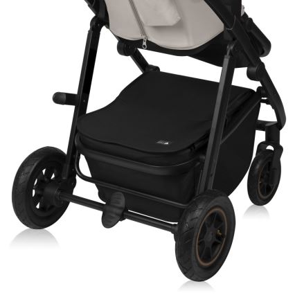 Lionelo - Carrinho de bebé combinado 2 em 1 AMBER PLUS Areia
