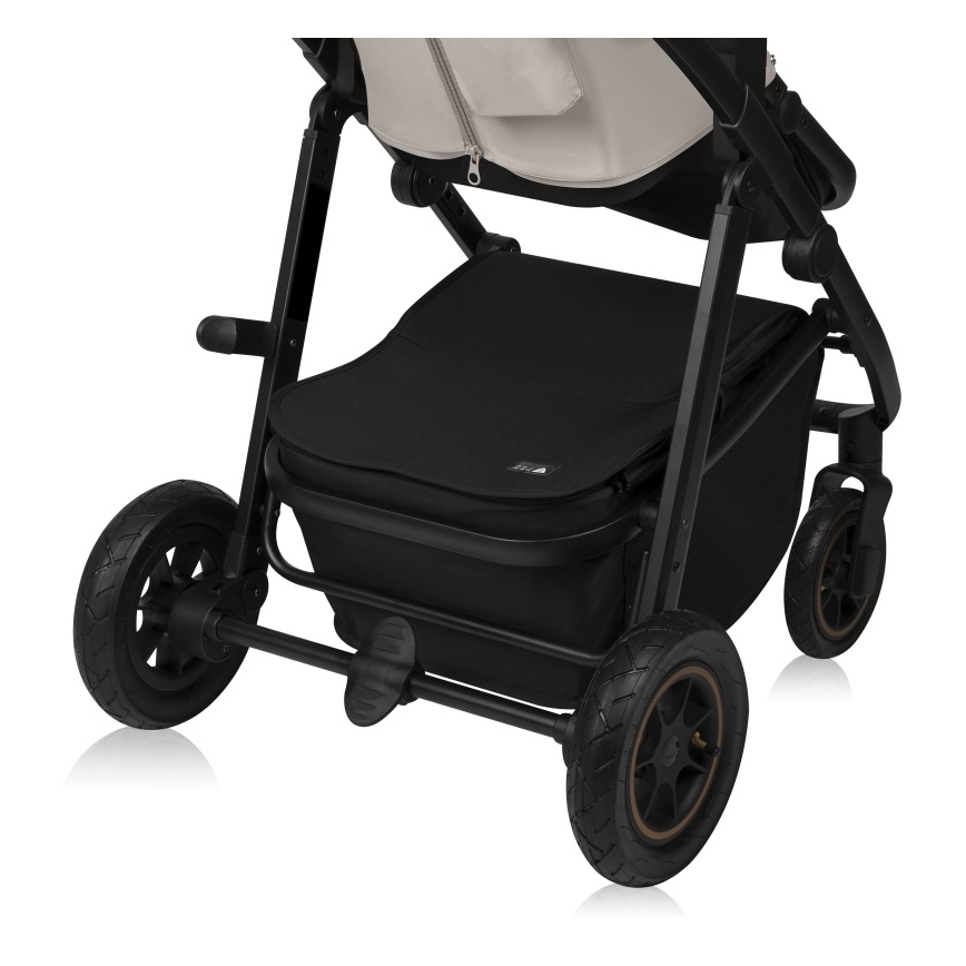Lionelo - Carrinho de bebé combinado 2 em 1 AMBER PLUS Areia