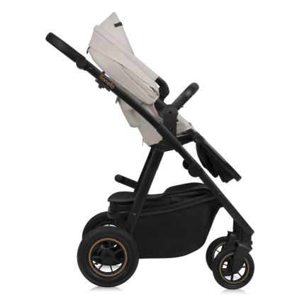 Lionelo - Carrinho de bebé combinado 2 em 1 AMBER PLUS Areia