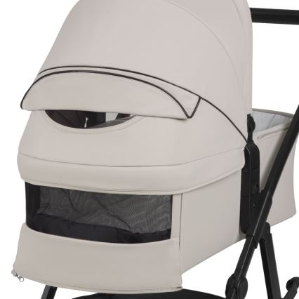Lionelo - Carrinho de bebé combinado 2 em 1 AMBER PLUS Areia