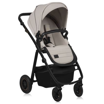 Lionelo - Carrinho de bebé combinado 2 em 1 AMBER PLUS Areia