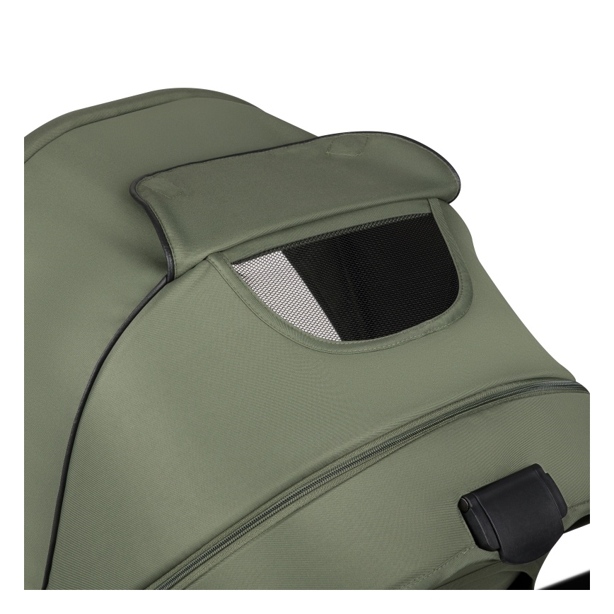 Lionelo - Carrinho de bebé combinado 2 em 1 AMBER PLUS Verde Floresta