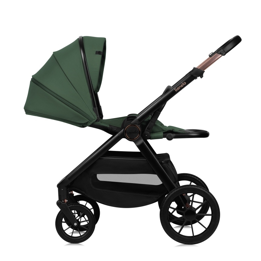 Lionelo - Carrinho de bebé combinado 3 em 1 LAYLA Floresta Verde