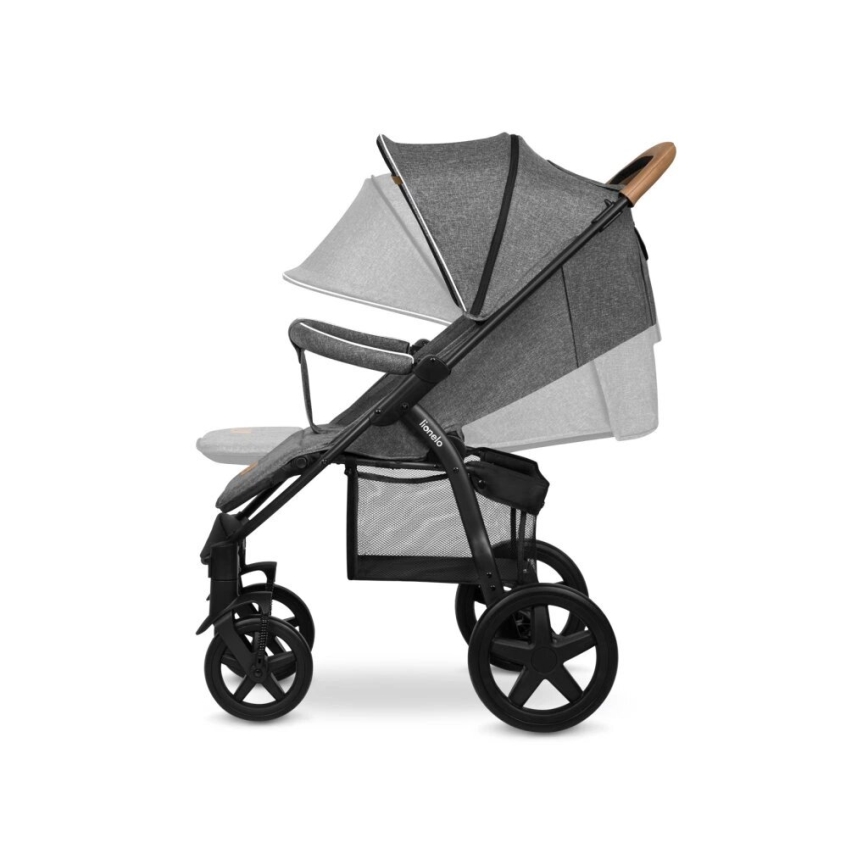 Lionelo - Carrinho de passeio ANNET PLUS cinzento