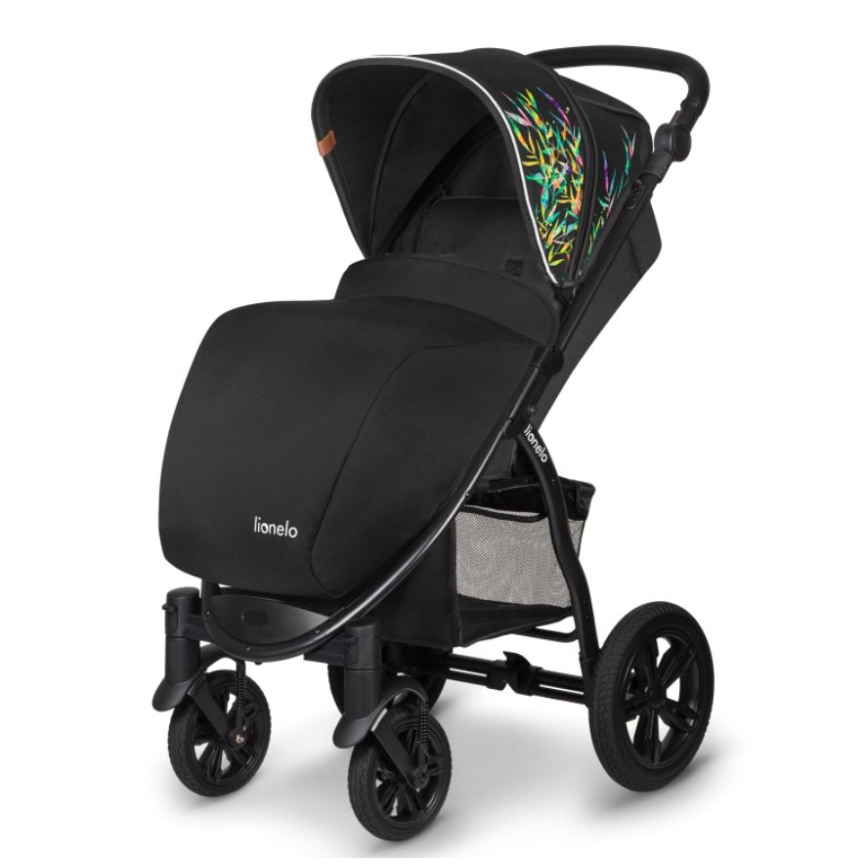 Lionelo - Carrinho de passeio ANNET TOUR preto/verde