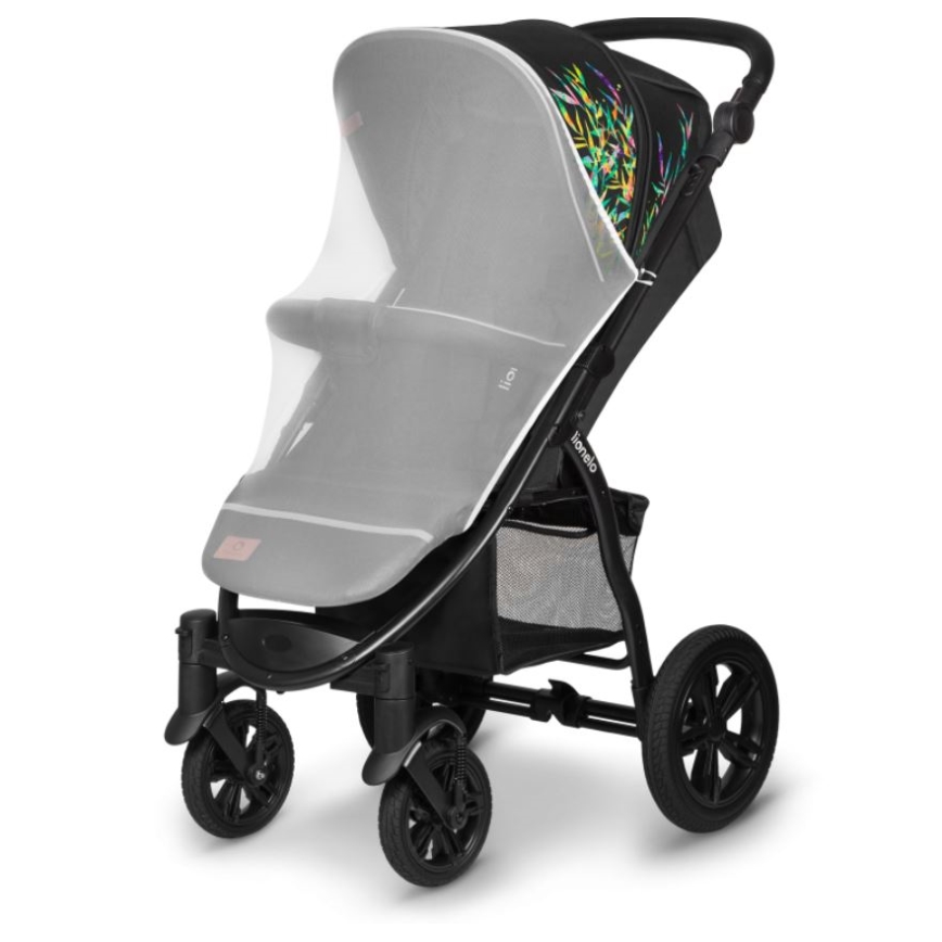 Lionelo - Carrinho de passeio ANNET TOUR preto/verde