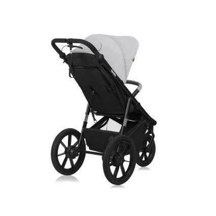 Lionelo - Carrinho de passeio AZURA preto/cinzento