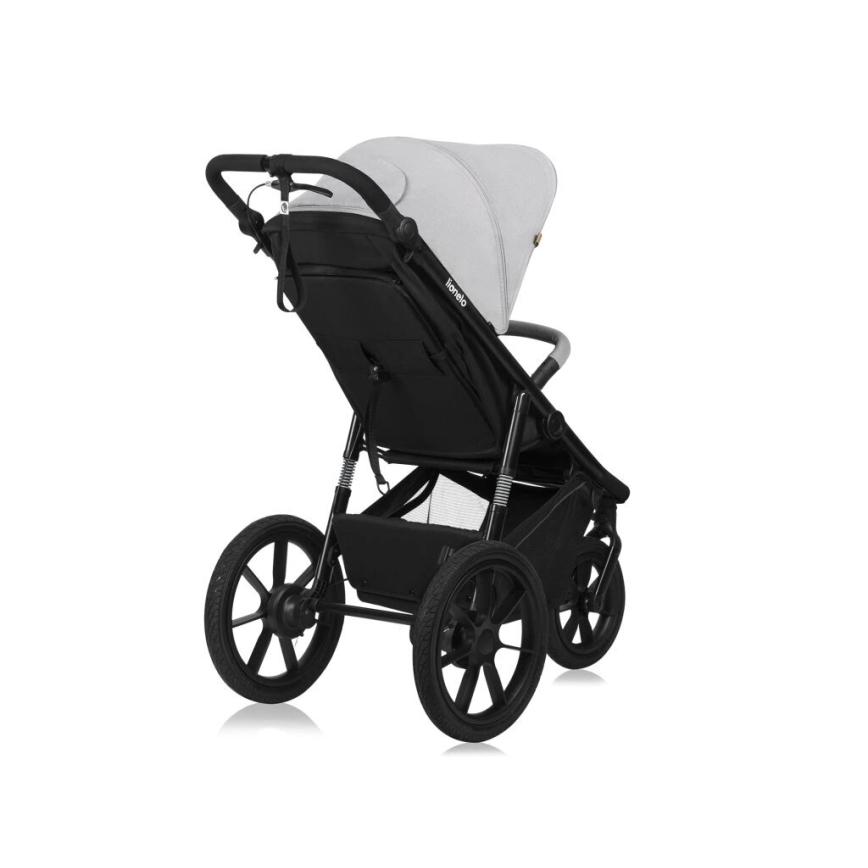 Lionelo - Carrinho de passeio AZURA preto/cinzento