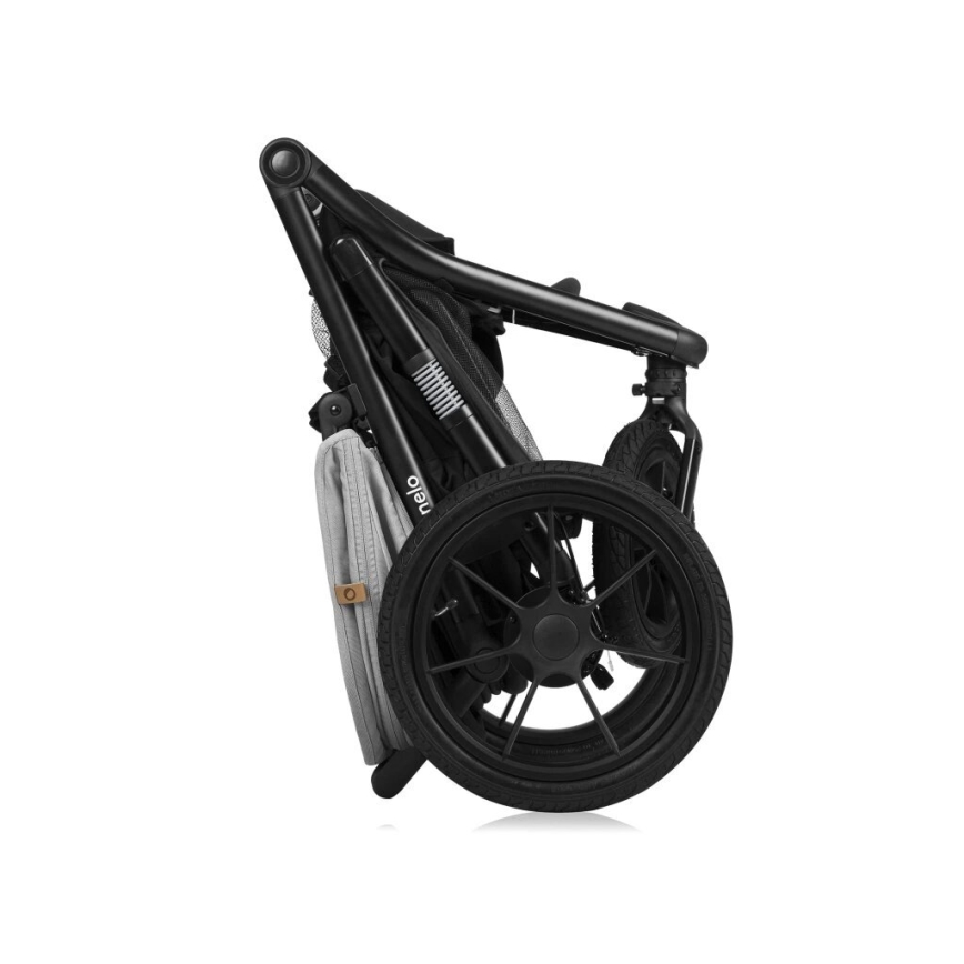 Lionelo - Carrinho de passeio AZURA preto/cinzento