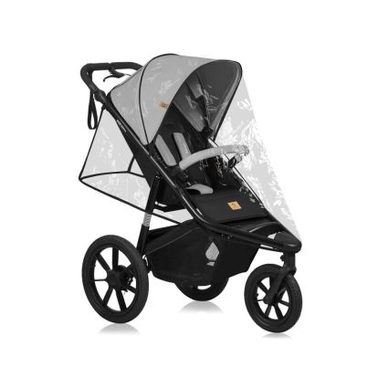 Lionelo - Carrinho de passeio AZURA preto/cinzento