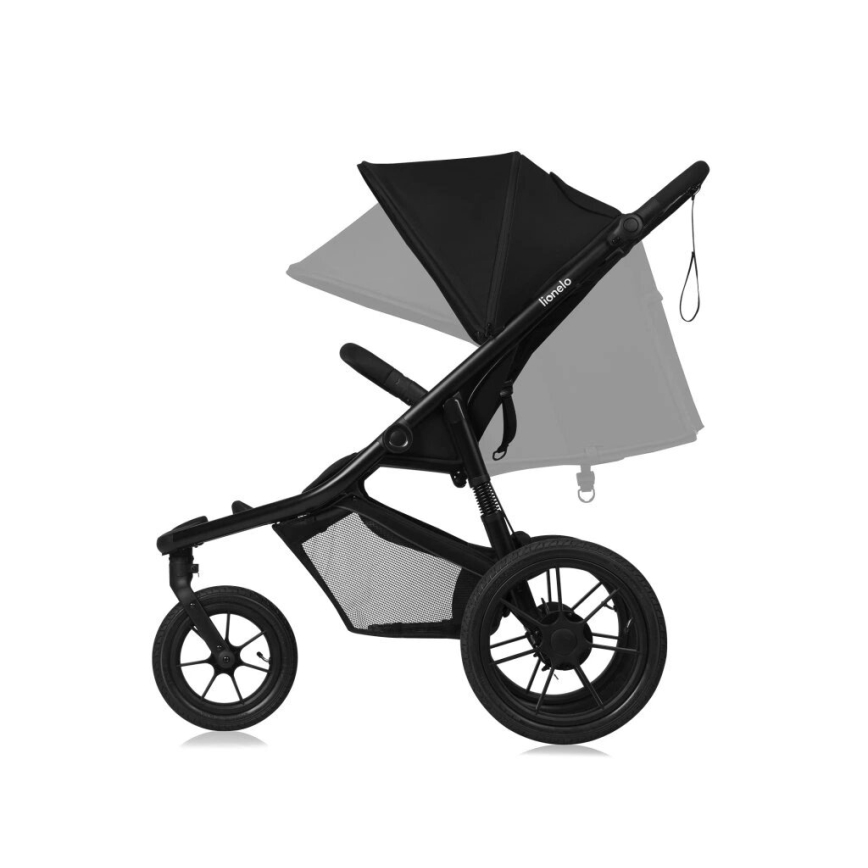 Lionelo - Carrinho de passeio AZURA preto