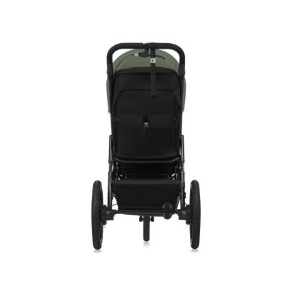 Lionelo - Carrinho de passeio AZURA preto/verde