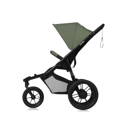 Lionelo - Carrinho de passeio AZURA preto/verde