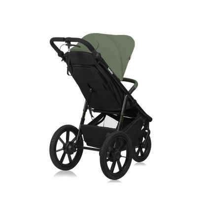 Lionelo - Carrinho de passeio AZURA preto/verde