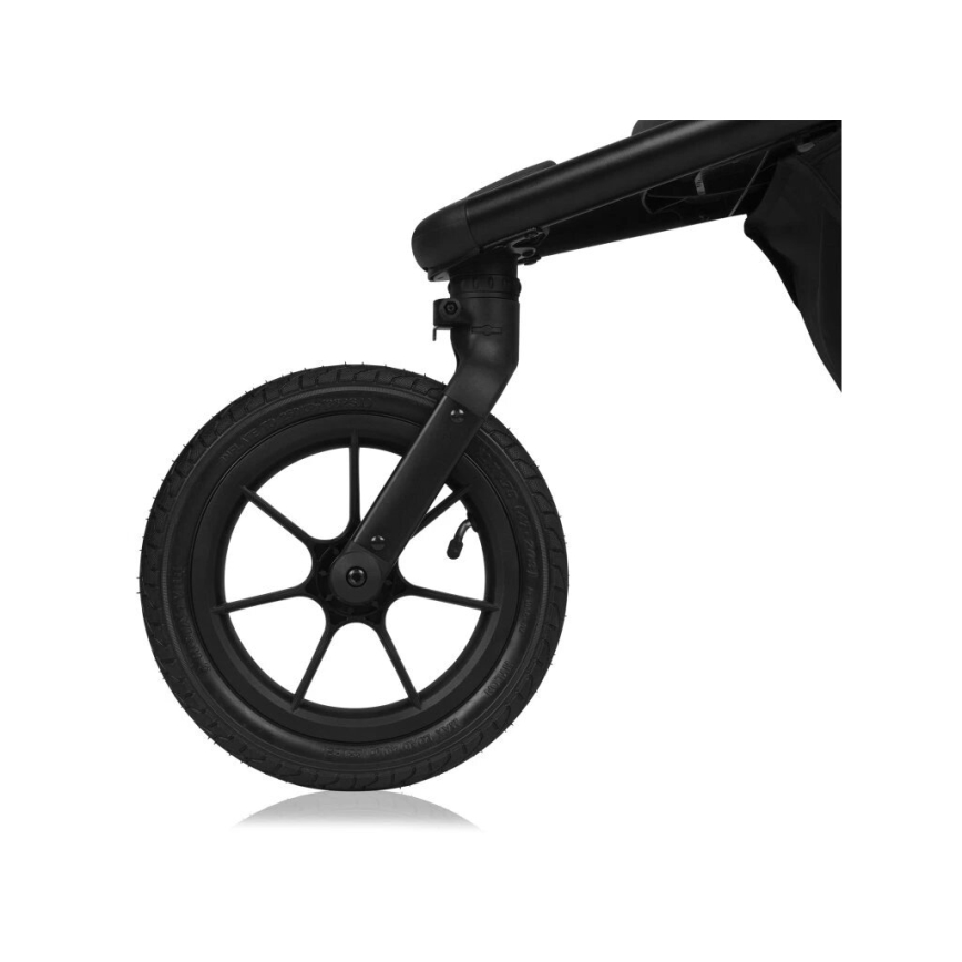 Lionelo - Carrinho de passeio AZURA preto/verde