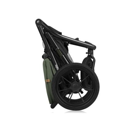 Lionelo - Carrinho de passeio AZURA preto/verde