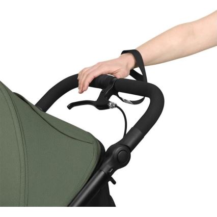 Lionelo - Carrinho de passeio AZURA preto/verde