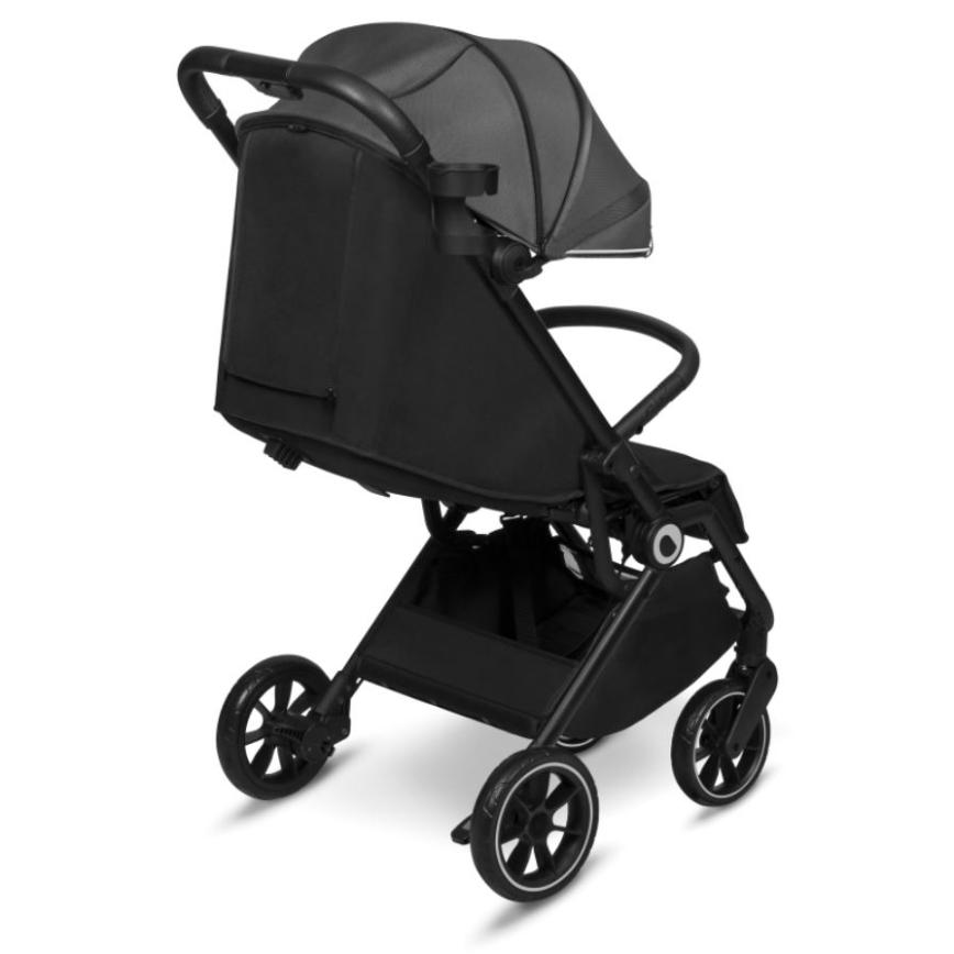 Lionelo - Carrinho de passeio CLOE preto/cinzento