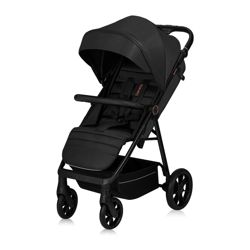 Lionelo - Carrinho de passeio desportivo MIRA Preto Ônix