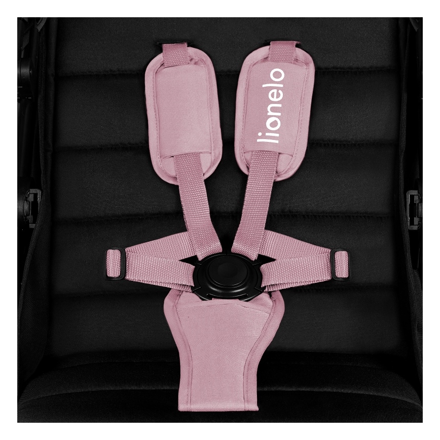 Lionelo - Carrinho de passeio desportivo MIRA Rosa
