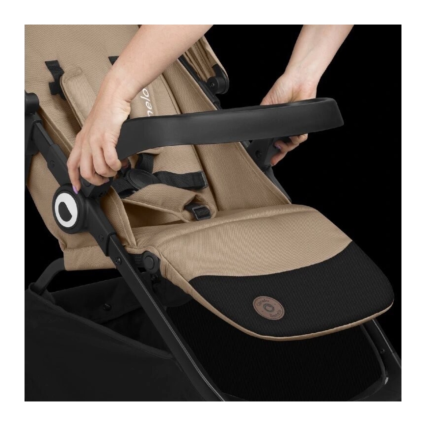 Lionelo - Carrinho de passeio EMMA ONE bege