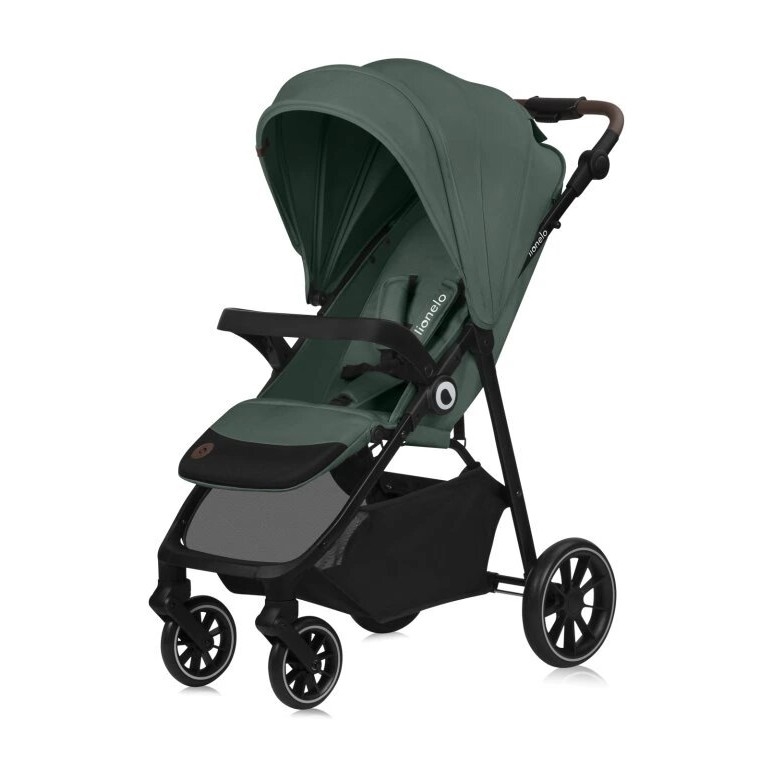 Lionelo - Carrinho de passeio EMMA ONE verde/preto