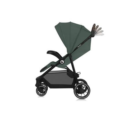 Lionelo - Carrinho de passeio EMMA ONE verde/preto