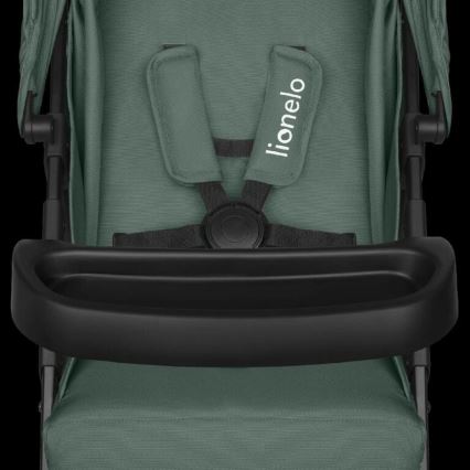 Lionelo - Carrinho de passeio EMMA ONE verde/preto