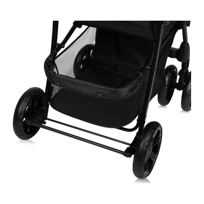 Lionelo - Carrinho de passeio EMMA PLUS bege/preto