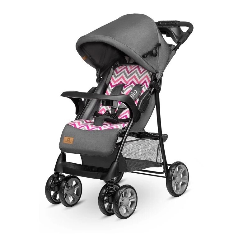 Lionelo - Carrinho de passeio EMMA PLUS cinzento