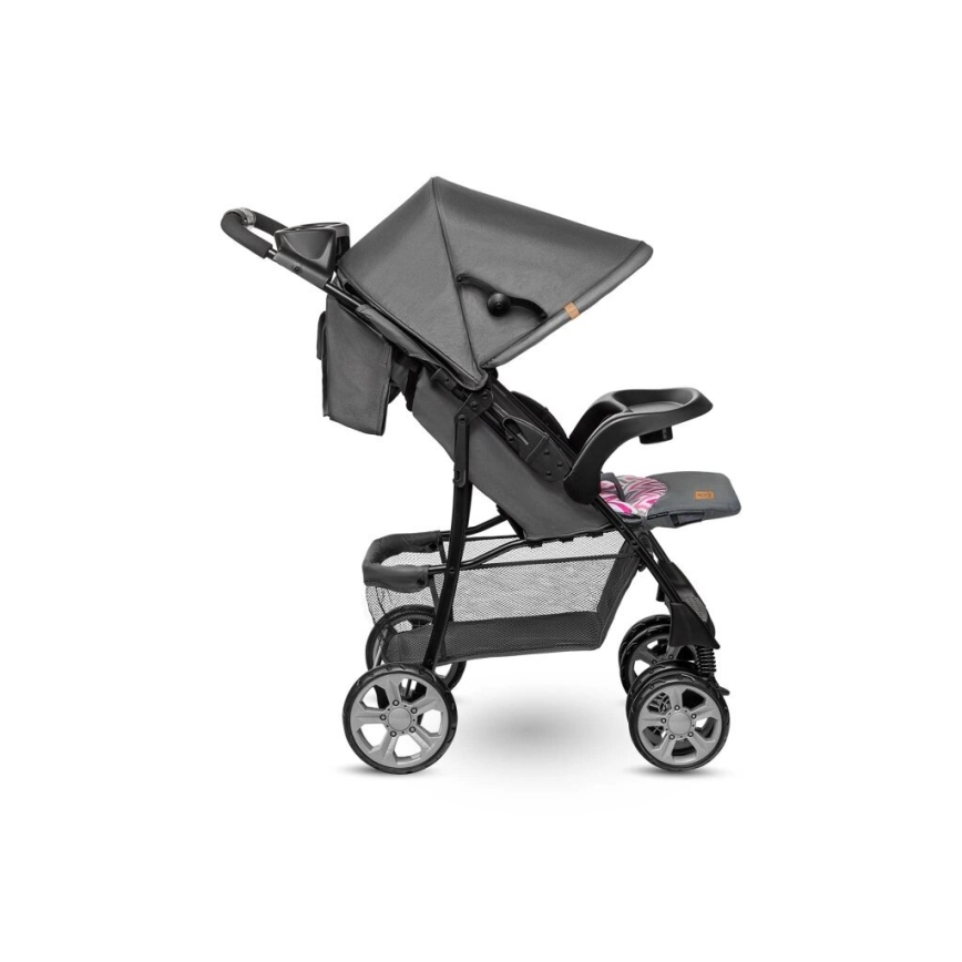 Lionelo - Carrinho de passeio EMMA PLUS cinzento