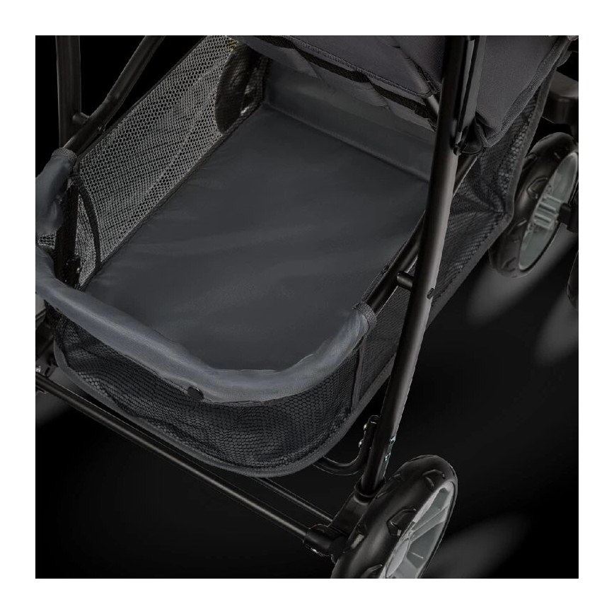 Lionelo - Carrinho de passeio EMMA PLUS cinzento