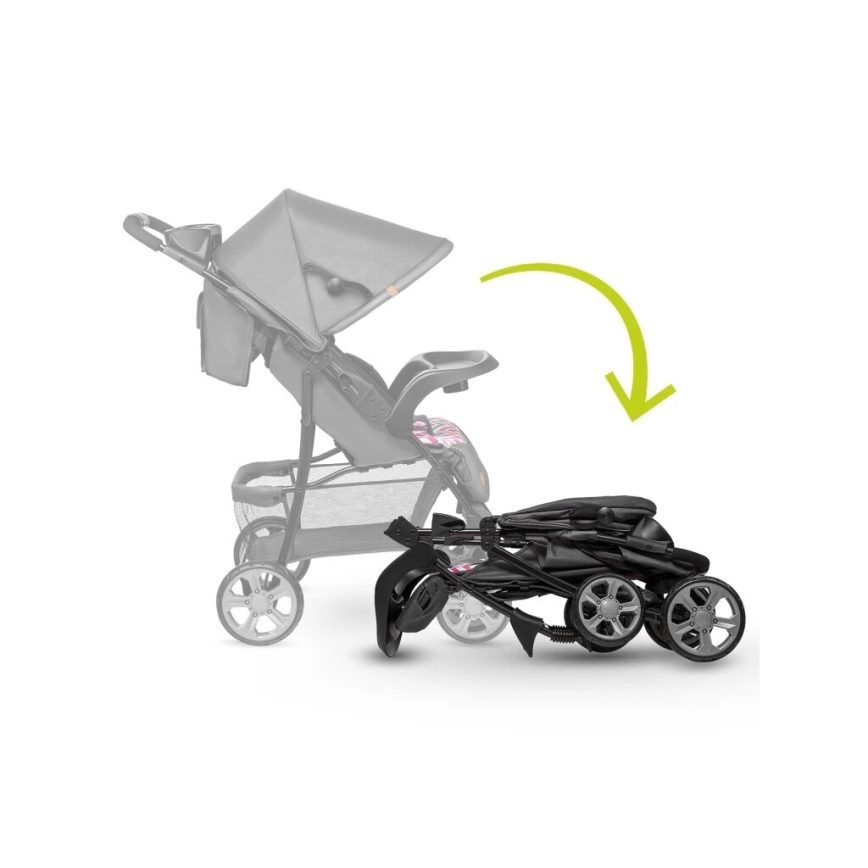 Lionelo - Carrinho de passeio EMMA PLUS cinzento