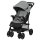 Lionelo - Carrinho de passeio EMMA PLUS cinzento/preto