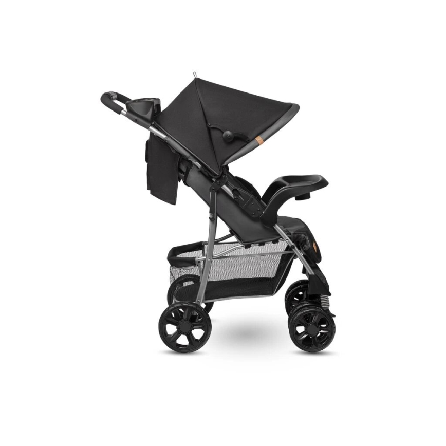 Lionelo - Carrinho de passeio EMMA PLUS preto