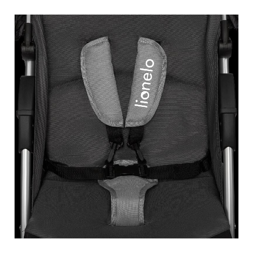 Lionelo - Carrinho de passeio EMMA PLUS preto