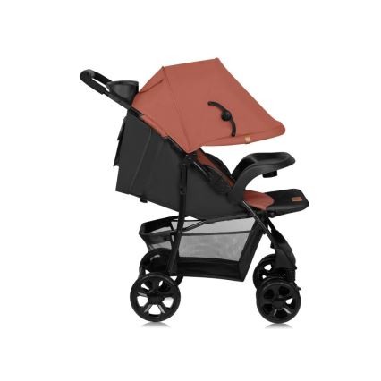 Lionelo - Carrinho de passeio EMMA PLUS tijolo/preto
