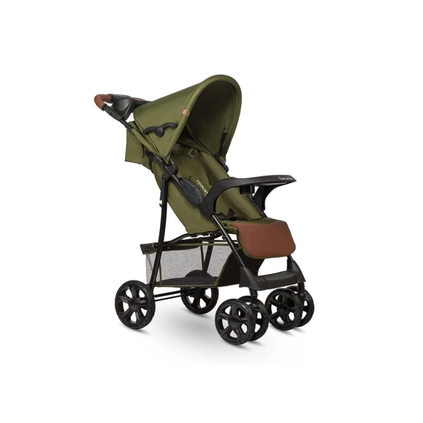 Lionelo - Carrinho de passeio EMMA PLUS verde