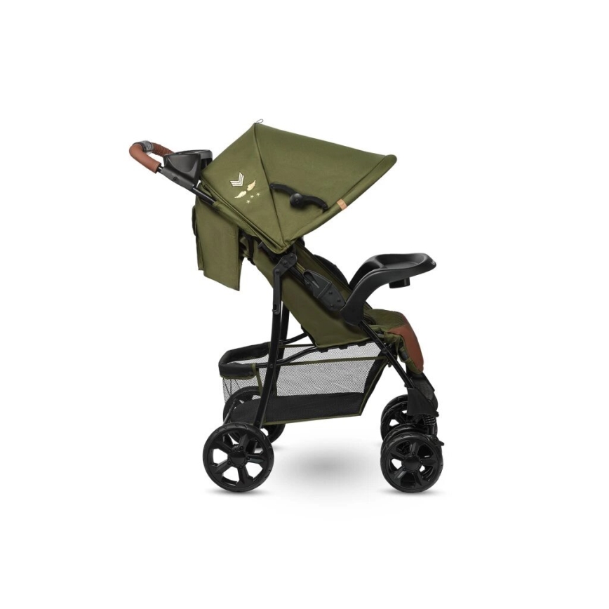 Lionelo - Carrinho de passeio EMMA PLUS verde