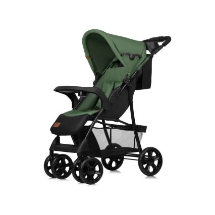 Lionelo - Carrinho de passeio EMMA PLUS verde/preto