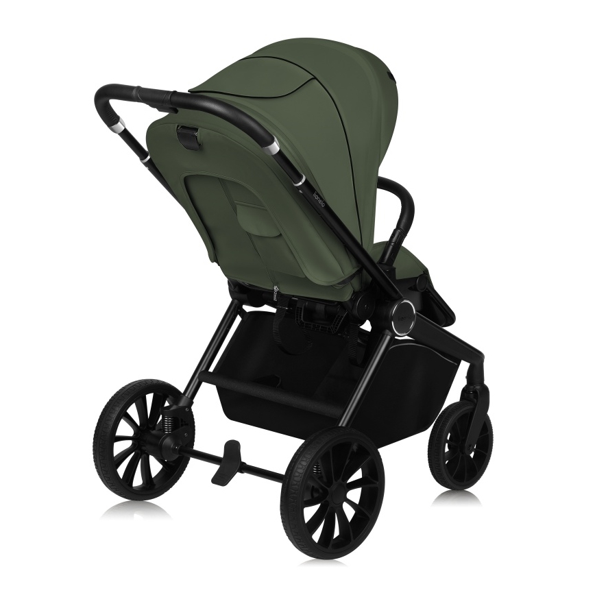 Lionelo - Carrinho de passeio esportivo MIKA PLUS Verde Oliva