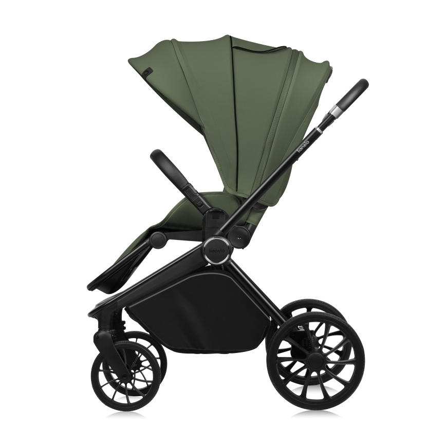Lionelo - Carrinho de passeio esportivo MIKA PLUS Verde Oliva