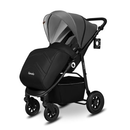 Lionelo - Carrinho de passeio esportivo NATT Grey Stone
