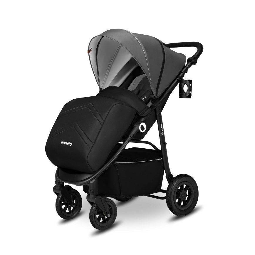 Lionelo - Carrinho de passeio esportivo NATT Grey Stone